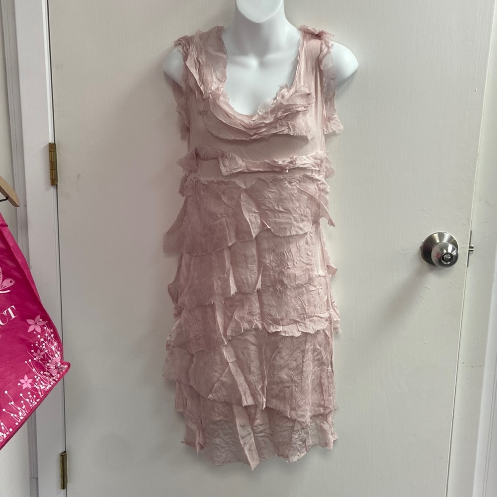 Elloquent Womens Pink Mini Dress (5107)